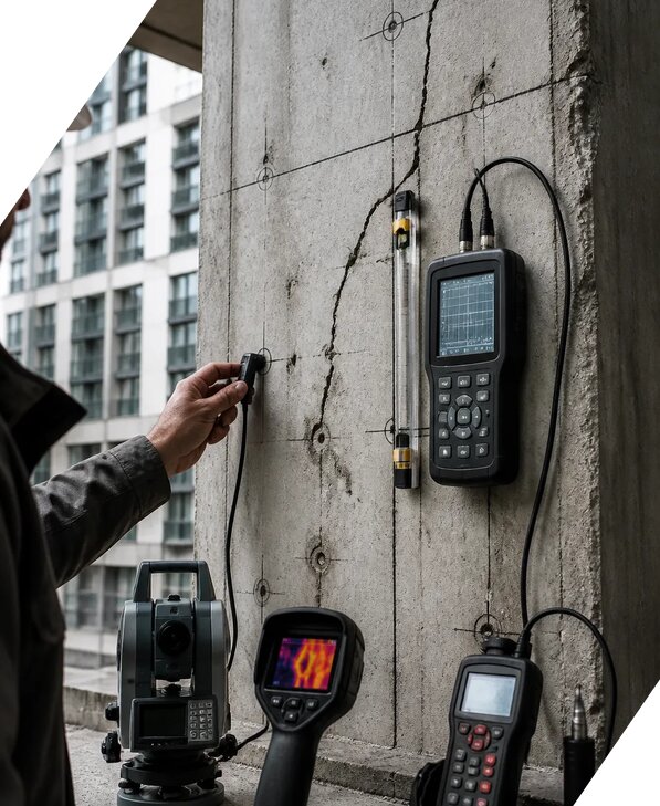 Инструментальное обследование зданий в Холмске от 15407 р. | ЭкспертизаРоссия