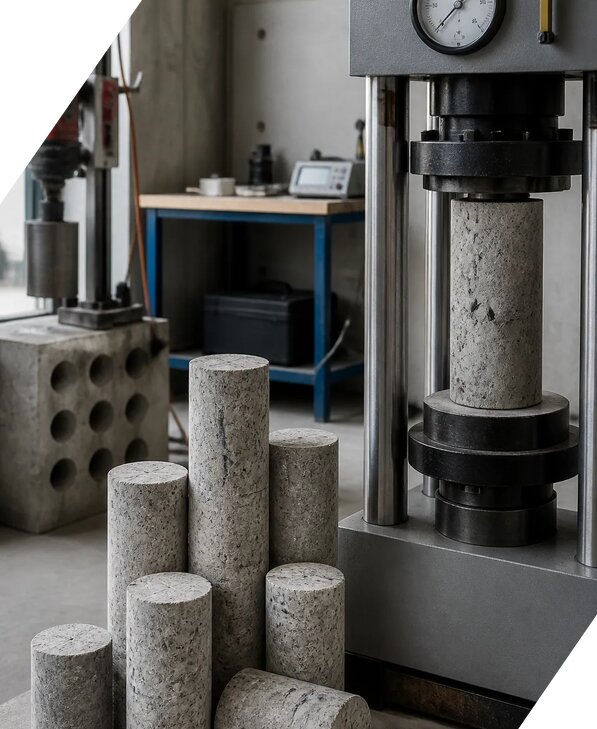 Испытание кернов бетона в Холмске от 2568 р. | ЭкспертизаРоссия