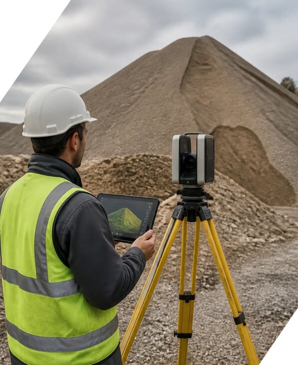 Лазерное 3D сканирование насыпей в Холмске от 15407 р. | ЭкспертизаРоссия